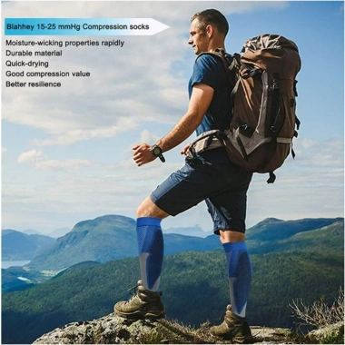 Tất nén 1/3 đôi nam nữ - Giãn tĩnh mạch, hỗ trợ đầu gối, giảm đau & chống trượt khi chạy bộ du lịch 8 Tất nén 1/3 đôi nam nữ - Giãn tĩnh mạch, hỗ trợ đầu gối, giảm đau & chống trượt khi chạy bộ du lịch 8