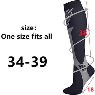 Tất nén 1/3 đôi nam nữ - Giãn tĩnh mạch, hỗ trợ đầu gối, giảm đau & chống trượt khi chạy bộ du lịch 9 Tất nén 1/3 đôi nam nữ - Giãn tĩnh mạch, hỗ trợ đầu gối, giảm đau & chống trượt khi chạy bộ du lịch 9