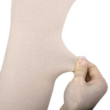 Tất nén ngón hở Unisex Nylon thể thao tới đầu gối - Giảm đau cơ, tăng tuần hoàn máu, cỡ lớn 6