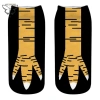 Tất Ngắn 3D In Hình Gà Vuốt - Mềm Mại, Thoải Mái, Halloween Cosplay - 50.220₫ 2