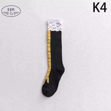 Tất nữ cao đến đầu gối cotton họa tiết gà chân 3D vuốt ngộ nghĩnh FSSG - Giá 57.240đ 10