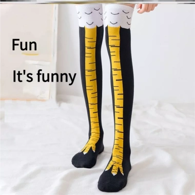 Tất nữ chân gà ngộ nghĩnh Over-The-Knee, phù hợp gym, cosplay, giảm còn 39.960₫