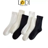 Tất nữ cổ cao Ladi OFFICIAL STORE cotton 3 màu Đen Trắng Kem, giá 7.990₫
