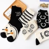 Tất Nữ Cô Cao Phong Hàn Quốc Mặt Cười Cute Đen Trắng TA30 Giá Ưu Đãi 12.000 3