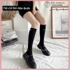 Tất nữ cổ cao, vớ dài tới đầu gối chất cotton thấm mồ hôi - phong cách Hàn Quốc, giá chỉ 12.000₫ 2