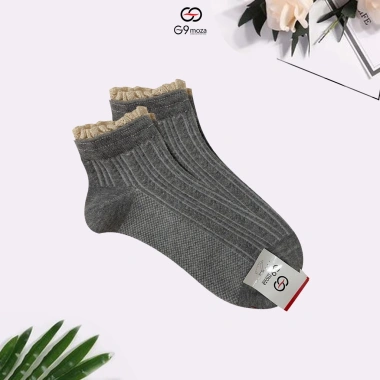 Tất nữ cổ ngắn ren G9moza 01 - Thiết kế duyên dáng, giảm giá 23% chỉ 18.000₫ 5