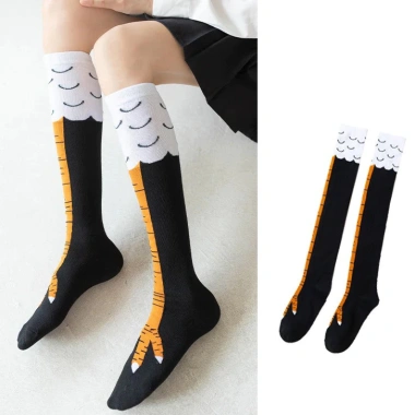 Tất Nữ Dài Chân Gà Hoạt Hình 3D Cotton – Vớ Móng Vuốt Đùi Cao Giá 39.900₫ 2