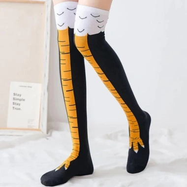 Tất Nữ Dài Chân Gà Hoạt Hình 3D Cotton – Vớ Móng Vuốt Đùi Cao Giá 39.900₫ 7