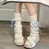 Tất ống cột nơ Y2K phong cách Lolita dệt kim - Giá ưu đãi 59.000đ 9