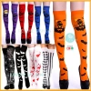 Tất qua đùi gối Halloween, Vớ dài đầu lâu dơi mạng nhện – Gothic Punk Nhật Bản, giá 35.000đ