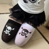 Tất qua đùi gối Halloween, Vớ dài đầu lâu dơi mạng nhện – Gothic Punk Nhật Bản, giá 35.000đ 2