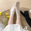 Tất Ren Nhật Bản Nữ Lưới Hình Hoa Mỏng - Siêu Thoáng, Giá Ưu Đãi 23.120đ 5