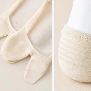 Tất Tabi Vô Hình NLINNI - Hai Ngón Chân Mỏng, Chống Trượt, Cắt Thấp Nhật Bản cho Bé Gái 5