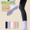 Tất tập Gym Yoga Pilates chống trơn trượt, vớ chân nữ cổ lửng cotton thoáng khí - 29.000₫
