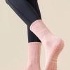 Tất tập Gym Yoga Pilates chống trơn trượt, vớ chân nữ cổ lửng cotton thoáng khí - 29.000₫ 7