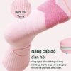Tất Thể Thao Nữ Cổ Lửng Heartbeat – Vớ Chạy Bộ & Gym Cổ Cao, Kháng Khuẩn, Thoáng Khí, Co Giãn Êm Ái - Lady In Motion 3