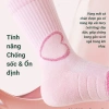 Tất Thể Thao Nữ Cổ Lửng Heartbeat – Vớ Chạy Bộ & Gym Cổ Cao, Kháng Khuẩn, Thoáng Khí, Co Giãn Êm Ái - Lady In Motion 4