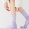 Tất Thể Thao Nữ Cổ Lửng Heartbeat – Vớ Chạy Bộ & Gym Cổ Cao, Kháng Khuẩn, Thoáng Khí, Co Giãn Êm Ái - Lady In Motion 7