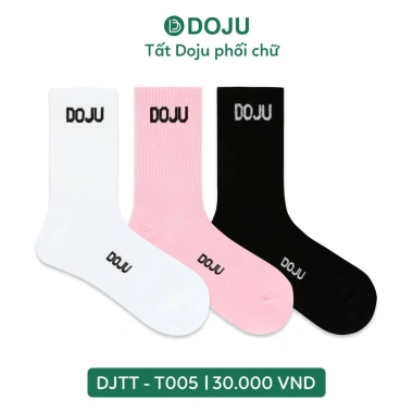 Tất Thể Thao Unisex Dokma Cao Cổ DOJU DJTT - Giá chỉ 30.000 VND, siêu thoáng mát 5