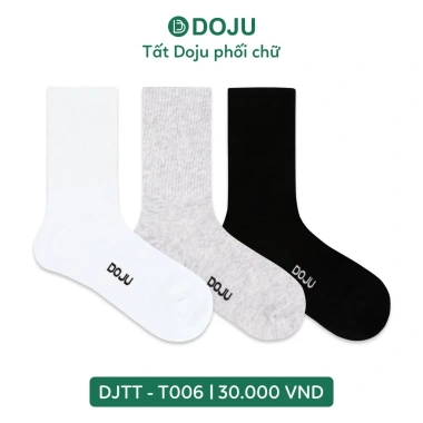 Tất Thể Thao Unisex Dokma Cao Cổ DOJU DJTT - Giá chỉ 30.000 VND, siêu thoáng mát 6