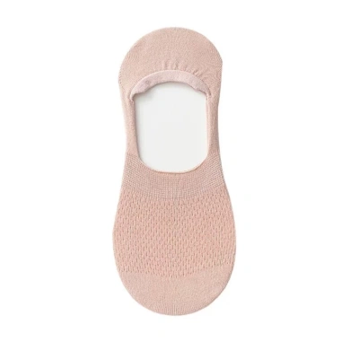 Tất thuyền vô hình nữ Cotton Silicone lưới thoáng khí, chống trượt - Giá chỉ 21.492₫