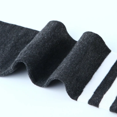 Tất vớ cao cổ 3B Hàn Quốc, trắng đen bắp đùi, Cotton, nhiều size, giá 8.819₫ 7