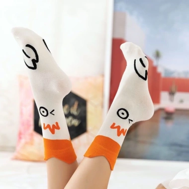 Tất Vớ Cao Cổ Biểu Cảm Vịt Ngộ Ngĩnh Độc Đáo Nhiều Mẫu Giá Chỉ 19.900₫ 6