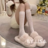 Tất vớ cổ cao lolita ren họa tiết trái tim nữ JK Cosplay TG13 giảm giá 24.000₫ 3