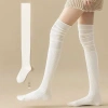 Tất vớ dài qua đầu gối dệt kim Lolita Nhật Bản và phối boot, giảm còn 39.000đ 10