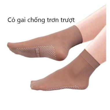 Tất vớ giấy nữ BT8 Hàn Quốc - Hạt chống trơn, thoáng mát, giá chỉ 28.000 VND