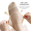 Tất Vớ Hài Nữ Dệt Lưới Đệm Silicon Chống Tuột Gót - Cotton Mềm Mịn, Thoáng Khí, 35.900₫ 4