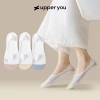 Tất Vớ Lười Nữ Dệt Lưới 2 Màu UPPER YOU - Đệm Silicon Chống Tuột Gót, Cotton Mềm Mịn Thoáng Khí - Giá 37.900₫