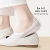Tất Vớ Lười Nữ Dệt Lưới 2 Màu UPPER YOU - Đệm Silicon Chống Tuột Gót, Cotton Mềm Mịn Thoáng Khí - Giá 37.900₫ 7