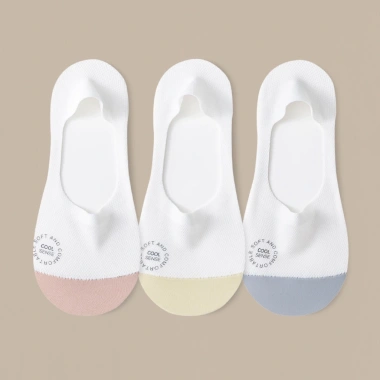 Tất Vớ Lười Nữ Dệt Lưới 2 Màu UPPER YOU - Đệm Silicon Chống Tuột Gót, Cotton Mềm Mịn Thoáng Khí - Giá 37.900₫ 9