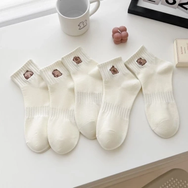 Tất vớ nam nữ cổ tất màu sắc cotton co giãn 4 chiều - Giá 36.000đ Ekiu Shop 10