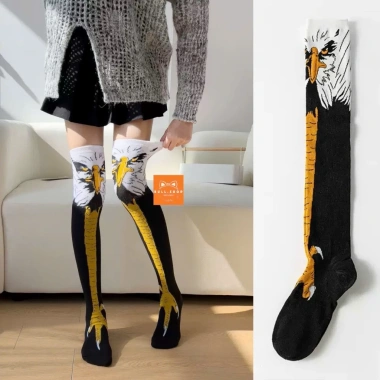 Tất vớ nữ đầu gối hoạ tiết chân gà đại bàng - Đôn chề vui nhộn | BULL.SHOP 35k 7 Tất vớ nữ đầu gối hoạ tiết chân gà đại bàng - Đôn chề vui nhộn | BULL.SHOP 35k 7
