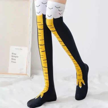 Tất vớ nữ đầu gối hoạ tiết chân gà đại bàng - Đôn chề vui nhộn | BULL.SHOP 35k 9 Tất vớ nữ đầu gối hoạ tiết chân gà đại bàng - Đôn chề vui nhộn | BULL.SHOP 35k 9