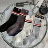 Tất vớ nữ nam sọc thom cao cổ dài trắng JOON cotton dày co giãn 4 chiều đẹp Hàn Quốc giá chỉ 49.000 2