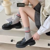 Tất vớ nữ nam sọc thom cao cổ dài trắng JOON cotton dày co giãn 4 chiều đẹp Hàn Quốc giá chỉ 49.000 6
