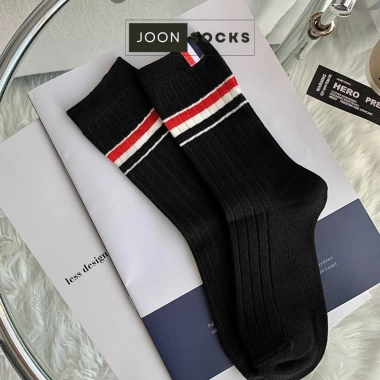 Tất vớ nữ nam sọc thom cao cổ dài trắng JOON cotton dày co giãn 4 chiều đẹp Hàn Quốc giá chỉ 49.000 10 Tất vớ nữ nam sọc thom cao cổ dài trắng JOON cotton dày co giãn 4 chiều đẹp Hàn Quốc giá chỉ 49.000 10