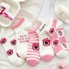 Tất Vơ Nữ Set 10 Đôi Gấu Hồng Cổ Thấp Cotton Đóng Túi Zip Mã T37 Giá 40.000₫ 4