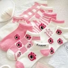 Tất Vơ Nữ Set 10 Đôi Gấu Hồng Cổ Thấp Cotton Đóng Túi Zip Mã T37 Giá 40.000₫ 7
