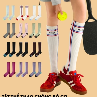 Tất Vớ Thể Thao Nữ Cao Cổ UnderCool TC94 - Hỗ Trợ Suy Giãn Tĩnh Mạch, Giảm Mỏi Chân, Dành Cho Pickleball 5 Tất Vớ Thể Thao Nữ Cao Cổ UnderCool TC94 - Hỗ Trợ Suy Giãn Tĩnh Mạch, Giảm Mỏi Chân, Dành Cho Pickleball 5