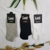 Tất vớ trơn cổ ngắn Lee nam nữ - Đi 4 mùa, phù hợp giày thể thao, 19.000đ 2