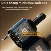 Tẩu Sạc Nhanh Ô Tô 120W 5IN1 USB Type‑C – Kèm 2 Dây Rút Gọn & Búa Phá Kính, Giá Ưu Đãi 206.050₫ 4