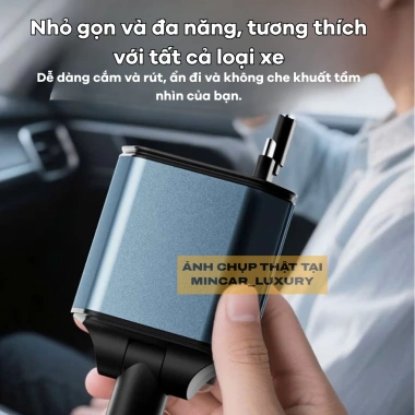 Tẩu Sạc Nhanh Ô Tô 120W 5IN1 USB Type‑C – Kèm 2 Dây Rút Gọn & Búa Phá Kính, Giá Ưu Đãi 206.050₫ 9