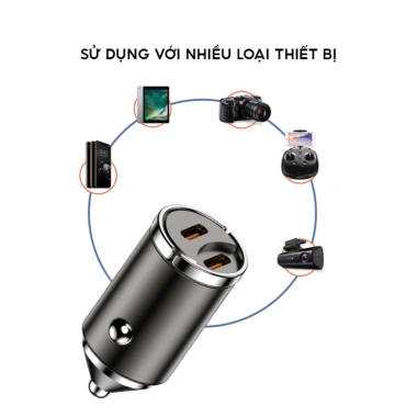 Tẩu sạc nhanh ô tô Tàng hình 100W – Thiết kế chìm, hỗ trợ sạc sạch nhanh, bảo hành 12 tháng – 169.000₫ 2 Tẩu sạc nhanh ô tô Tàng hình 100W – Thiết kế chìm, hỗ trợ sạc sạch nhanh, bảo hành 12 tháng – 169.000₫ 2