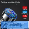 Tẩu Sạc Ô Tô PD QC3.0 Đèn LED, 6 Cổng USB Type‑C, Sạc Đa Năng iPhone Android 2