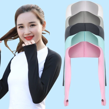 Tay áo ấm thể thao UV bảo vệ, làm mát và ấm, thích hợp chạy, câu cá, xe đạp, trượt tuyết, đi phượt - 68,993 VND