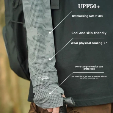 Tay áo chống nắng lụa mát, chống UV, dáng rộng thoáng khí - Nam nữ phù hợp leo núi, hoạt động ngoài trời - Giá ưu đãi 112.752₫ 2 Tay áo chống nắng lụa mát, chống UV, dáng rộng thoáng khí - Nam nữ phù hợp leo núi, hoạt động ngoài trời - Giá ưu đãi 112.752₫ 2